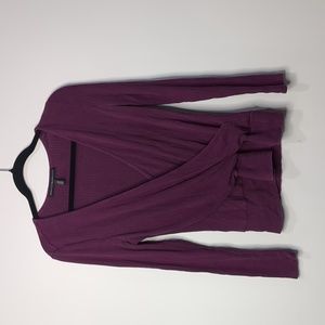 White House Black Market wrap Style Shirt